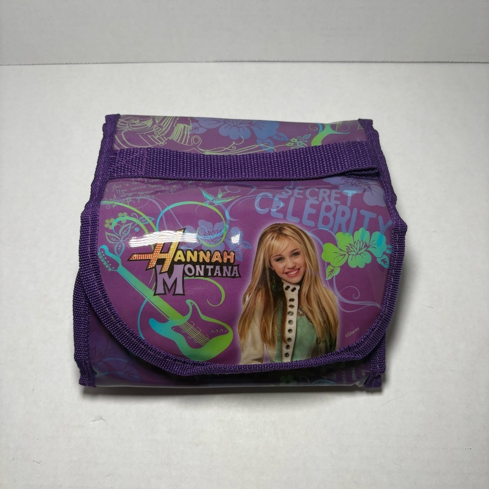 y2k 2000s 2006 Disney Channel Hannah Montana Makeup Cosmetics Travel Case Bag